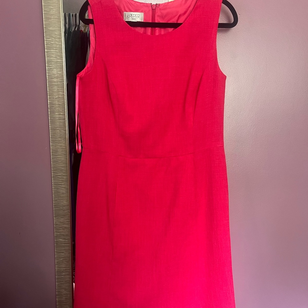Hot Pink Sleeveless Dress